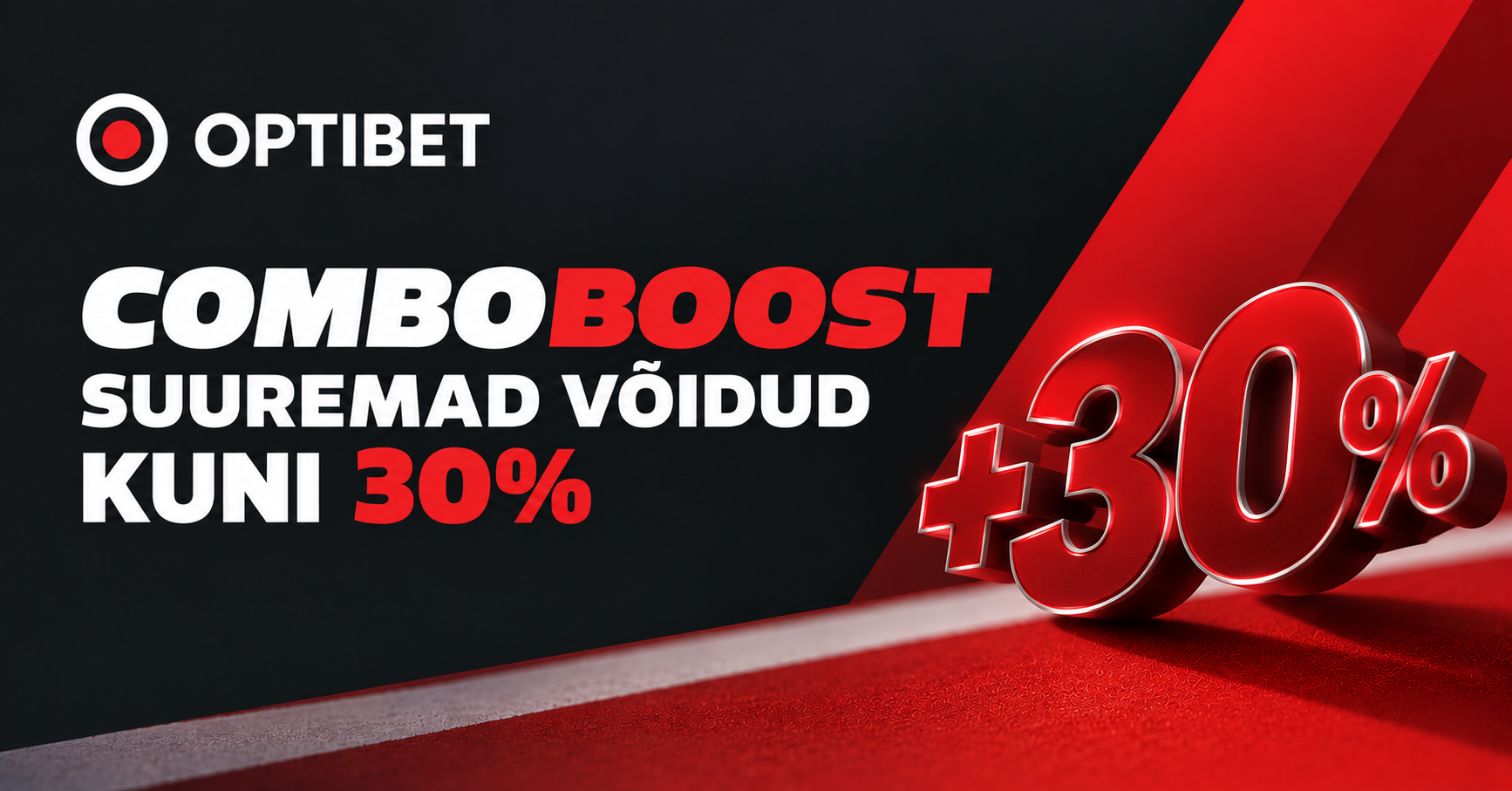 OPTIBET Suuremad võidud comboboostiga