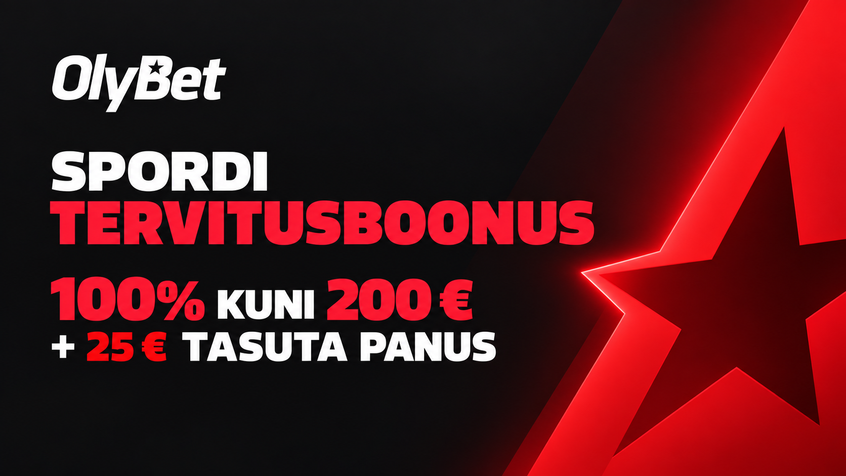 Olybet spordi tervitusboonus